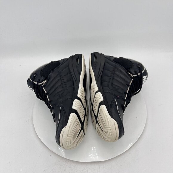 Nike Air Team Trust Flex Men Size 10 366167-011 Black Athletic Basketball Shoes - Picture 5 of 11